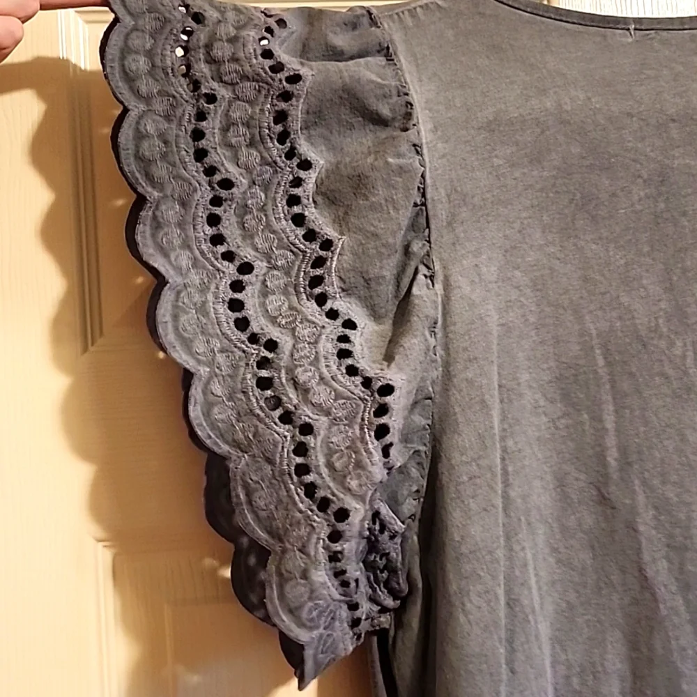 🎉HP🎉 L'ungo L'arno Slate Blue Dress - Picture 6 of 6